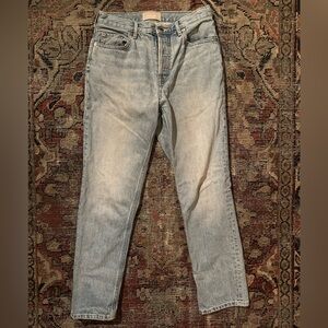 Everlane The Cheeky Jean Women’s size 27 Regular light blue